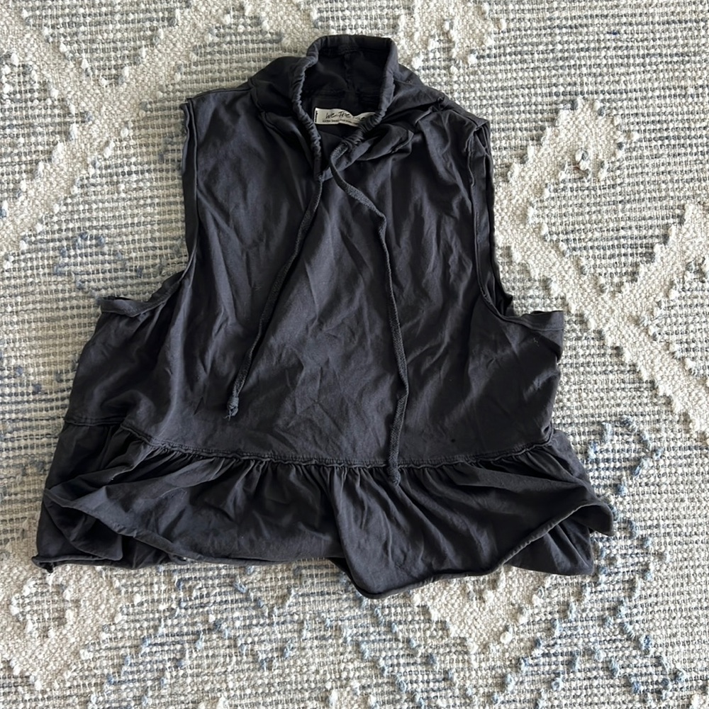 Free People tie neck top